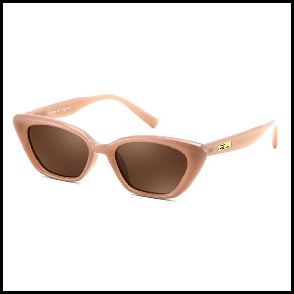 Polarized Cat Eye Sunglasses with Polycarbonate Frames main image 4